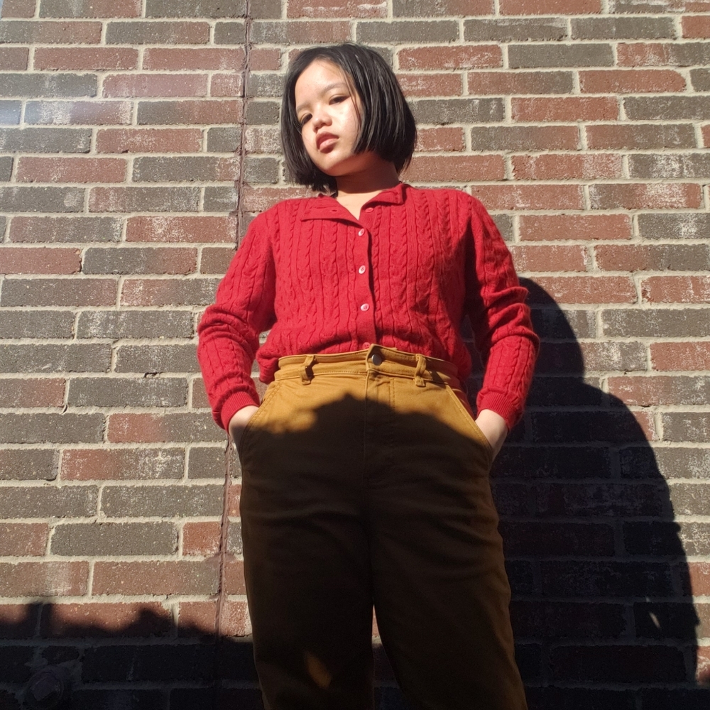100% cashmere cardigan
